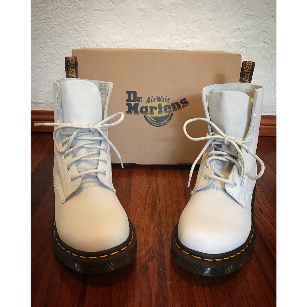 Dr. Martens ‘1460 Pascal Virginia” Boot (White)